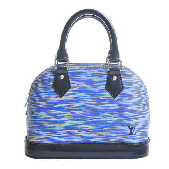 LOUIS VUITTON Louis Vuitton Epi Alma BB handbag blue leather - Picture 1 of 8